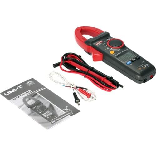 UNI-T UT213B Multimeter AC/DC Current Tongs Voltage Resistance Capacitance Diode Continuity NCV Temperature Tester