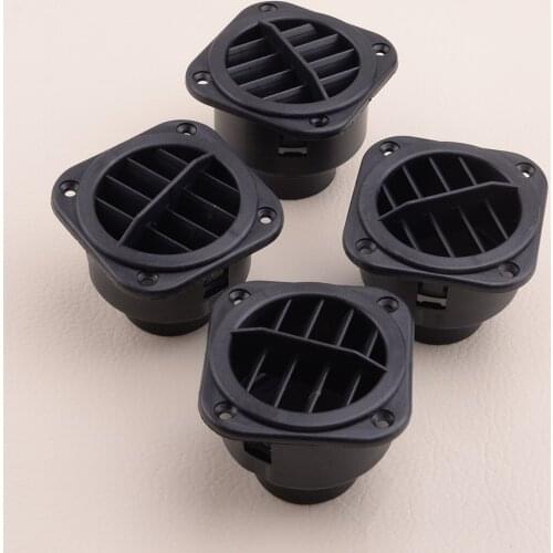 4pcs Heater Duct Air Vent Outlet Fit for Webasto Eberspacher Domestic Planer Car Truck Boat Heavy Machine 42mm Hose Accessories