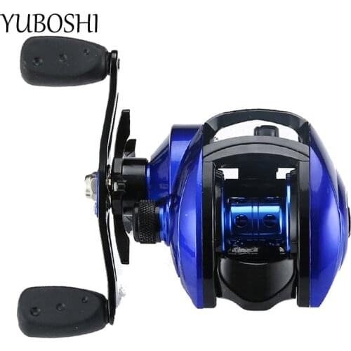 YUBOSHI Brand Royal Blue 8.1:1High Speed Baitcasting Reel Aluminum Alloy Spool 17+1BB Saltwater Fishing Accessories