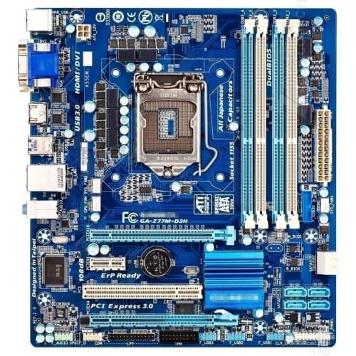 Z77M-D3H for GIGABYTE 1155 DDR3 Desktop Motherboard