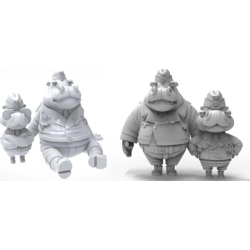 1/35 Resin Figure Model Kit Unassambled Unpainted 856