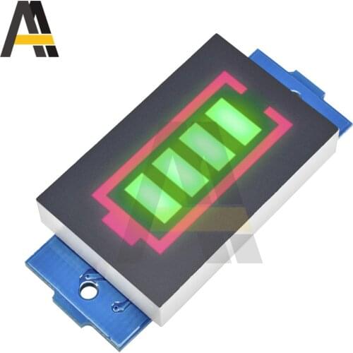 1S/2S/3S/4S/6S/7S Single 3.7V Lithium Battery Capacity Indicator Module 4.2V Green Electric Vehicle Battery Power Tester Li-ion