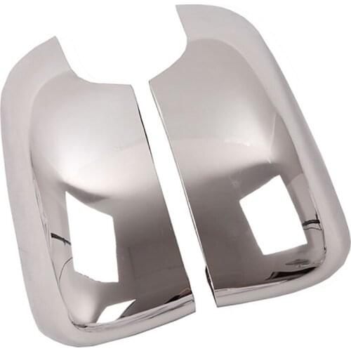 2Pc Car ABS Chrome Rear View Side Mirror Cover Trim for Ford Ranger 2012-2016 Car Styling
