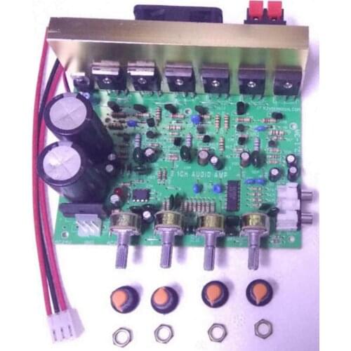 300W 3 Channel Air Cooled Subwoofer Power Amplifier Board 2.1 High Power Amplifier Board