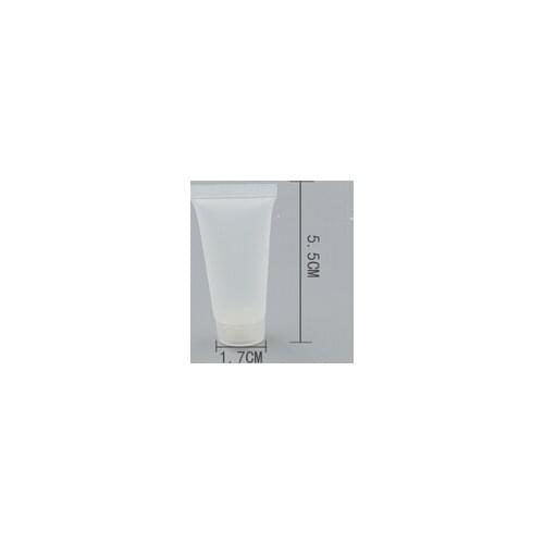 5ml matt white mildy wash soft tube Cosmetic Containers Cream Lotion Empty Tubes butter hand cream tube