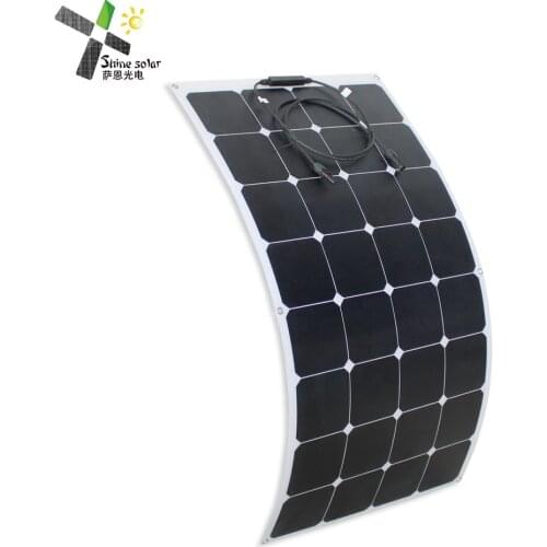 ETFE SUNPOWER 110w 150w flexible solar panel for RV boat