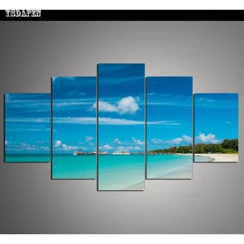 HD print olieverf Film modulaire foto Scenery poster kind room decor woondecoratie 5 stks canvas art z391