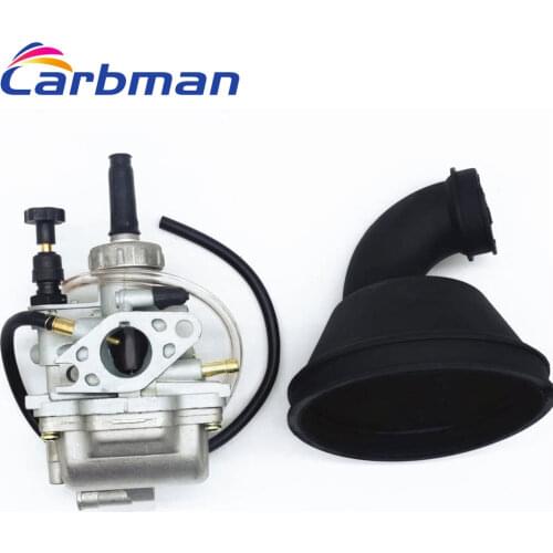 Carbman Carburetor for Suzuki LT80 LT 80 New Carb 13200-40B10 QUADSPORT Youth ATV with Intake Manifold 1987-2006
