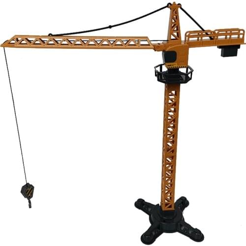 Simulated Alloy Construction Toys Tower Crane Truck Model Crane Toy Boys Kids Buliding Construction Site Lift or Elevator Blocks