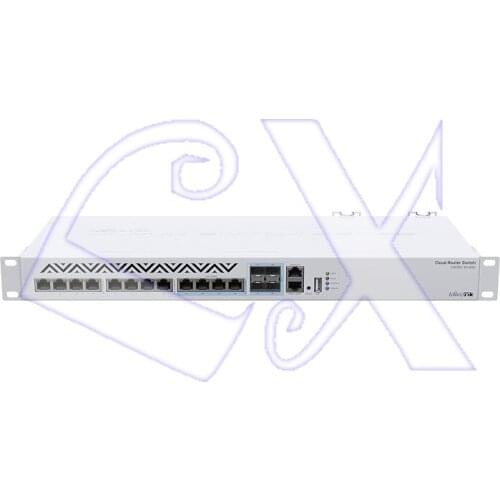Mikrotik CRS312-4C+8XG-RM Enterprise 1U rack-mounted 10G switch 10G electrical/optical port 178 Mpps 240 Gbps