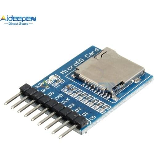 Micro SD Storage Expansion Board Micro SD TF Card Memory Shield Module 9 Pin For Arduino