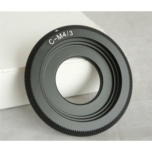 C Mount CCTV Movie Lens to Micro Four Thirds M4/3 M43 MFT Adapter EM1 EP5 C-M43B
