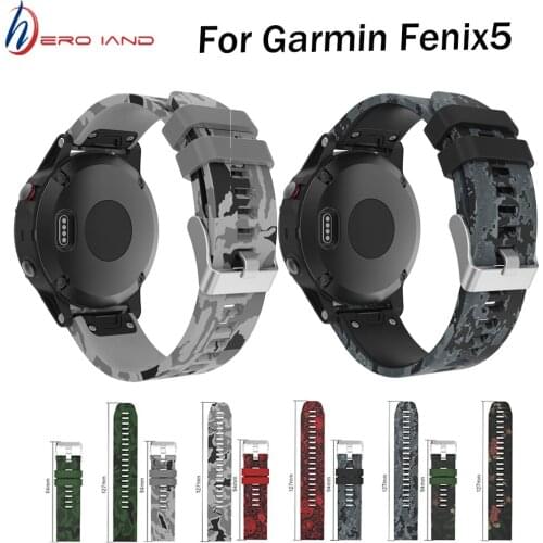 Silicone Watch Band Strap For Garmin Fenix 5 5 PLUS Quick Release KIT Install Watchband Wristband for Garmin Forerunner 935
