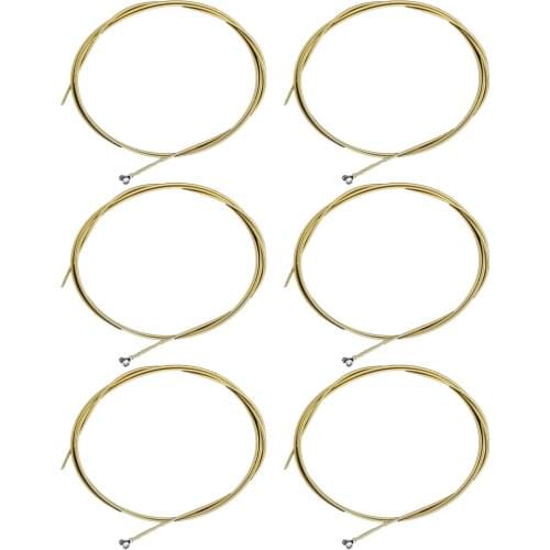 1 Set Acoustic Guitar Strings String Set Steel Core Super Light