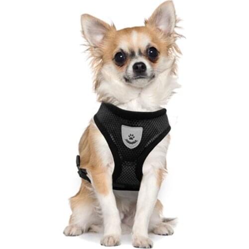 Pet Dog Chest Strap Dog Harness Vest Training for Chihuahua Puppy Soft Mesh Pet Harness for Dogs Cats Petshop Puppy Cat Collar