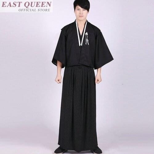 Japanese kimono traditional clothing for men yukata male haori obi samurai warrior clothing costume cosplay kimono FF326 A