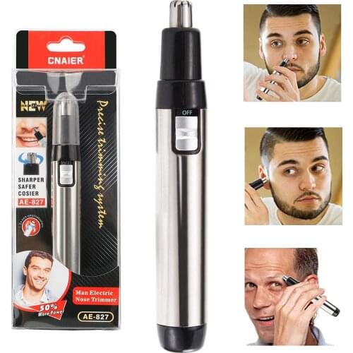 DJBS Nose Hair Trimmer Professional Painless Nose Ear Hair Trimmer for Men Women Waterproof Eyebrow Facial Hair Trimmers Clipper