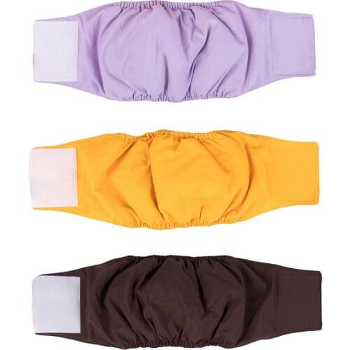 Dog Diaper Physiological Pants Waterproof Sanitary Washable Male Dog Menstrual Panties Shorts Underwear Briefs Large Dogs Belt