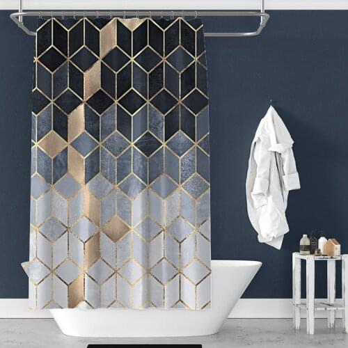 Bathroom Shower Curtain 3D Waterproof Mildew proof PEVA Bath Curtain Shower Curtains Environmental Toilet Door Curtain