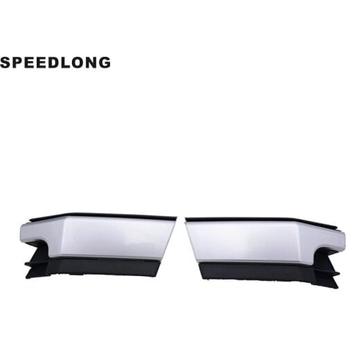 1 Pair Silver Front Bumper Tow Trailer Eye Covers Caps Fit for Toyota Highlander 2017-2019