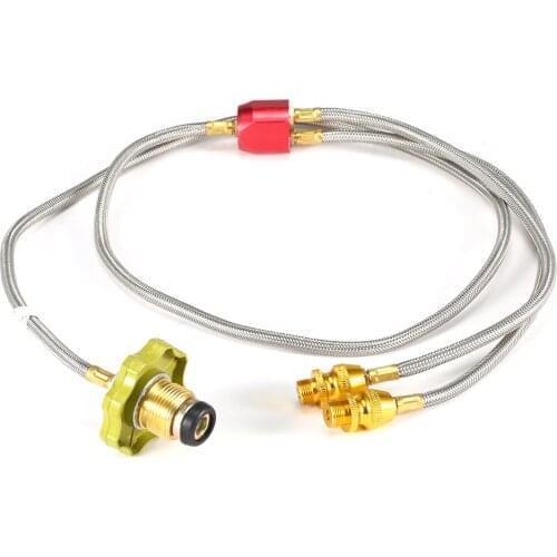 Adapter Hose Adapter Burner For Double Camping Stove Propane Adapter Hose Gas Stove Accessories For Outdoor Fishing Picnic