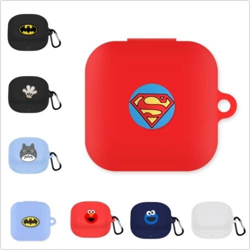 Cute Earphone Case for Samsung Galaxy Buds Live 2020 Wireless Headset Shockproof Silicone Protect Headphone Cover Accessory