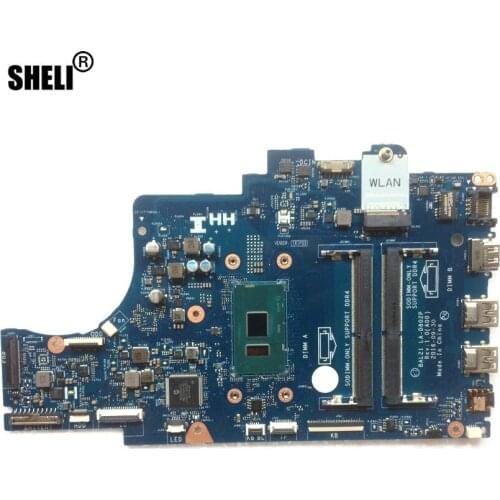 DG5G3 0DG5G3 CN-0DG5G3 Genuine DDR4 UMA Laptop Motherboard BAL21 LA-D802P w/ i5-7200U for Dell Inspiron 15 5567 5767
