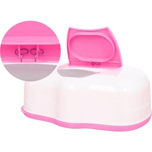 Home Car Press Pop-up Automatic Baby Wipes Wet Tissue Box Case Holder Organizer