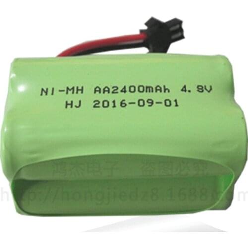 4.8V 2400mAh Remote Control toy electric lighting lighting security facilities 4.8V 4*AA NI-MH battery RC TOYS battery group