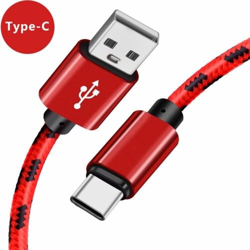 5V 2.1A 2M Fast Charger Data Wire USB Type C Cable for Xiaomi Mi 8 lite Redmi Note 7 Huawei P20 Lite P30 HTC U11 alcatel Idol 5s