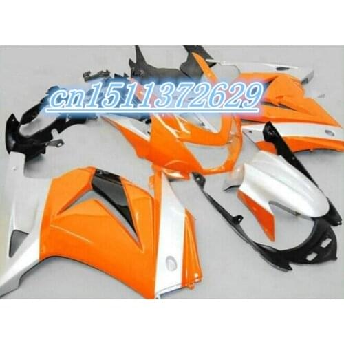 Dor-Fairing For Kawasaki EX-250R EX250R EX 250R 2008-2012 08-12 2008 2009 2010 2011 2012 for orange silver black D injection