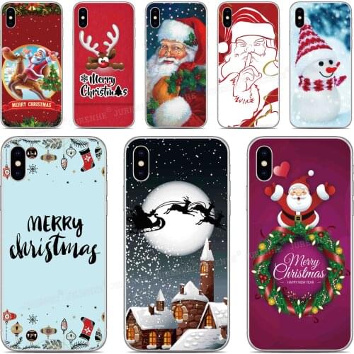 Custom Photo Cover Merry Christmas Gift Cases For ASUS-ZenFone Max Pro M1 Rog Phone 2 6 5 5Z 4 Lite L1 Shot Plus M2 Phone Case