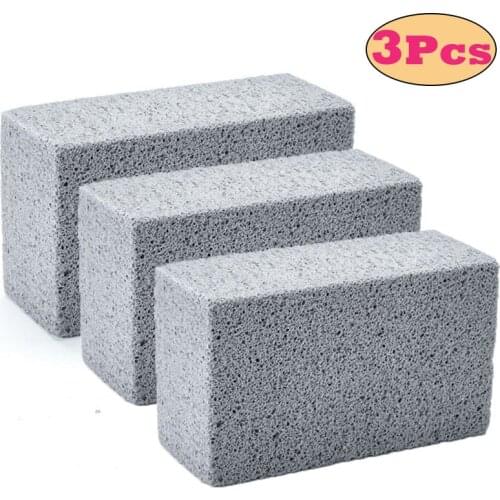 1/2/3/4Pcs Barbecue Grill Cleaning Brick BBQ Cleaning Stone Non Slip Grill Mat Easily Cleaned Odorless Kitchen Tools Accessories