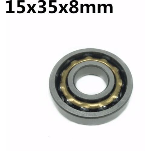 1pcs Magneto Bearing 15x35x8 mm Angular Contact Separate Permanent Motor Ball Bearings 8006202 E15 FB15 A15 ND15 T15 M15 EN15