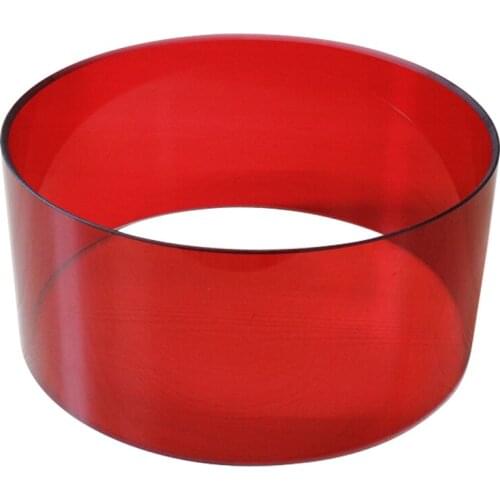 24X14inch acrylic drum body drum shells 8mm thickness undrilled (no holes) with 45 degree bearing edge
