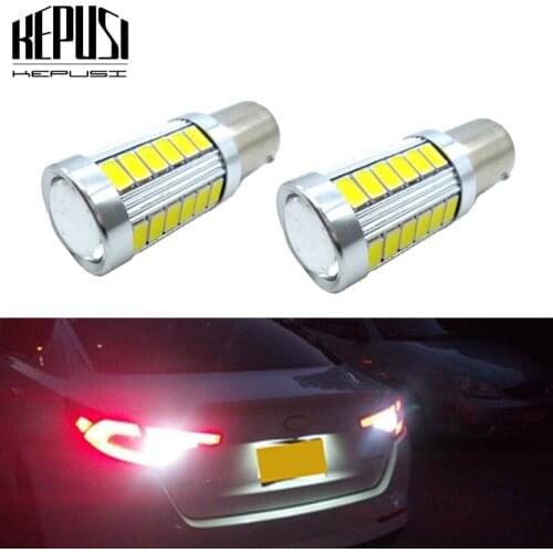 2x 1156 BA15S Reverse light P21W Front Rear Turn Signal Lamp DRL Tail bulb For For Hyundai Elantra Azera Accent White 12V