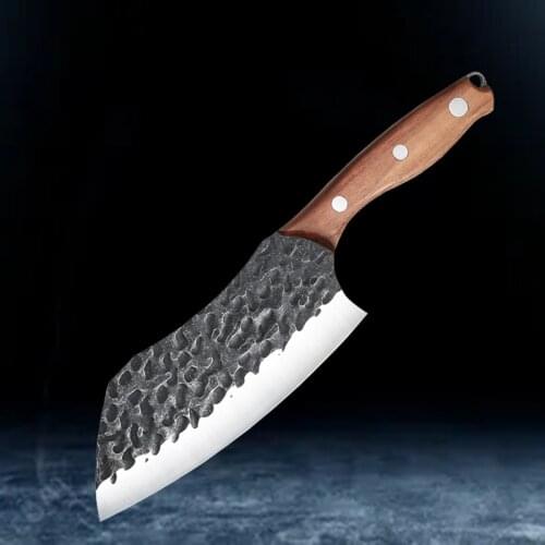 5Cr15mov Stainless Steel Kitchen Chef Knives Chinese Knife Meat Cleaver Slicer Knife Forged Chopper Knives Tool