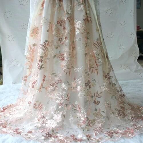 African mesh lace fabric 2020 high quality elegant Nigerian wedding lace fabric stone French tulle lace fabric