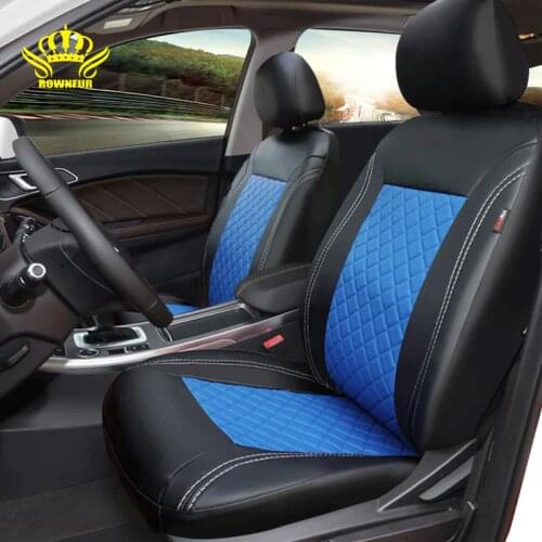 Waterproof car seat cover PU leather Front seat and 1 set universal Automotive interior For Toyota Volkswagen LADA Kia Skoda BMW