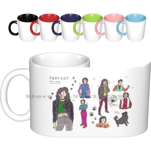 Sirius Black 1971-1978 Ceramic Mugs Coffee Cups Milk Tea Mug Sirius Black Padfoot Marauders Series 1970s Fashion Creative