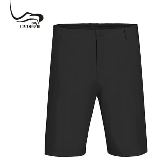 EAGEGOF Man Golf short pants 2 colors summer shorts male Four-sided stretch sports Shorts Loose and classic solid color