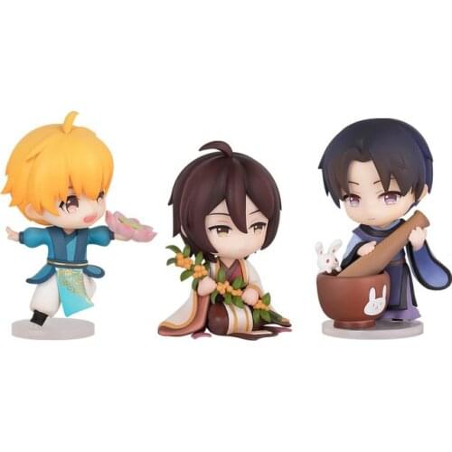 The Kings Avatar Ye Xiu Shaotian Wenzhou Chinese Anime Action Figure Q Version Pvc Hand-Made Collection Model Toys In Stock