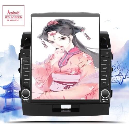 Android 10.0 Head Unit For Toyota Land Cruiser 11 200 2007-2015 Car Radio Multimedia Video Player Navigation GPS 6+128GB No 2din