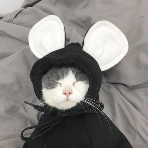 Gomaomi Pet Cat Costume Clothes Dog Hoodie Clothes for Small Medium Dog Cat