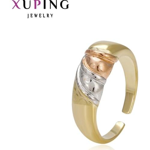 Xuping Jewelry Popular High Quality Ring for Girl Women with Multi-color Color Plated 11858