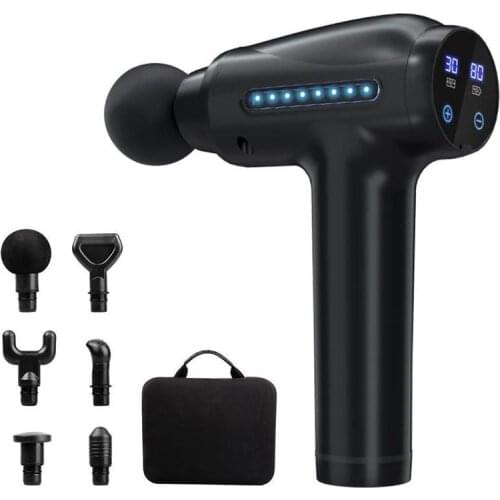 Booster Massage Gun Electric Neck Massager Smart Hit Fascia Gun for Body Massage Relaxation Fitness Muscle Pain Relief