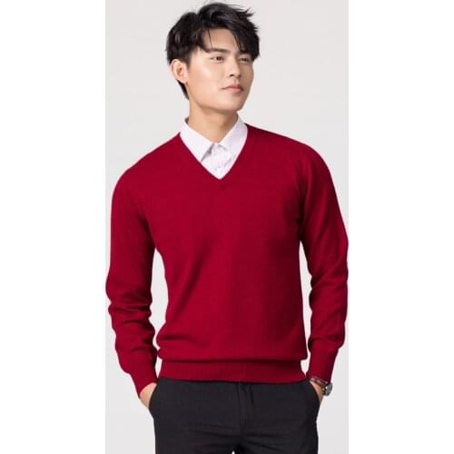 Menca sheep V-neck Sweaters
