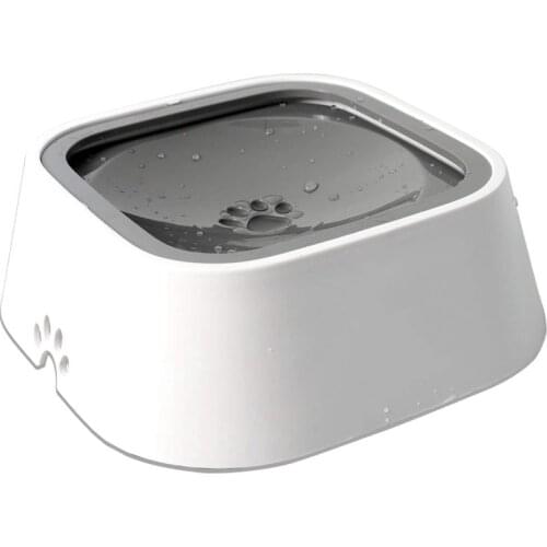 Dog Water Bowl Vehicle Carried Floating Bowl Cat Water Bowl Slow Water Feeder Dispenser Anti-Overflow Pet Fountain Portable Car