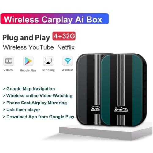 Ai Android Box Wireless CarplayMMB Car Multimedia Video for Mercedes Benz Porsche Audi Peugeot SKODA VW Navigation Radio Player