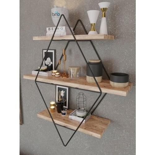 Black Large Prism Wall Shelf Kitchen Bathroom Shelf Bookshelf Stainless Steel Triangle Bracket Durable Wall Shelf Frame полка